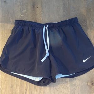 Dark purple Nike shorts
